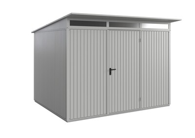 Abri de jardin Berry Classic à toit en appentis 8.9 m2 Type 3 en metal avec 1  portillon au 2 portillons