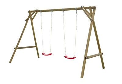 Balançoire Mathias  310x194x230 cm en bois marque Palmako