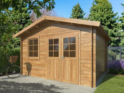 Abri de jardin en bois Valentine 11,0 m2 Autoclave Marron