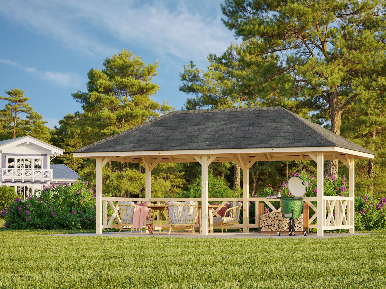 Connect Bianca 16.6 m2 SET 107 en bois au choix