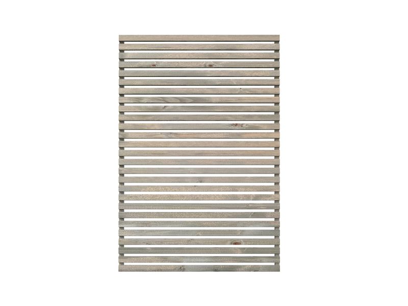 Panneau de clôture Light Line 12x17 en bois Traité au choix