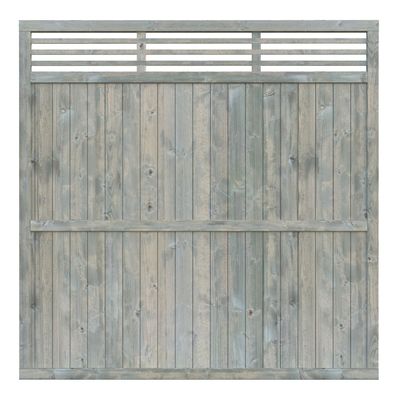 Panneau de clôture Reena 1 en bois 1800x1800 traité au choix