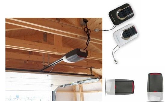 Moteur pour porte de garage sectionnelle