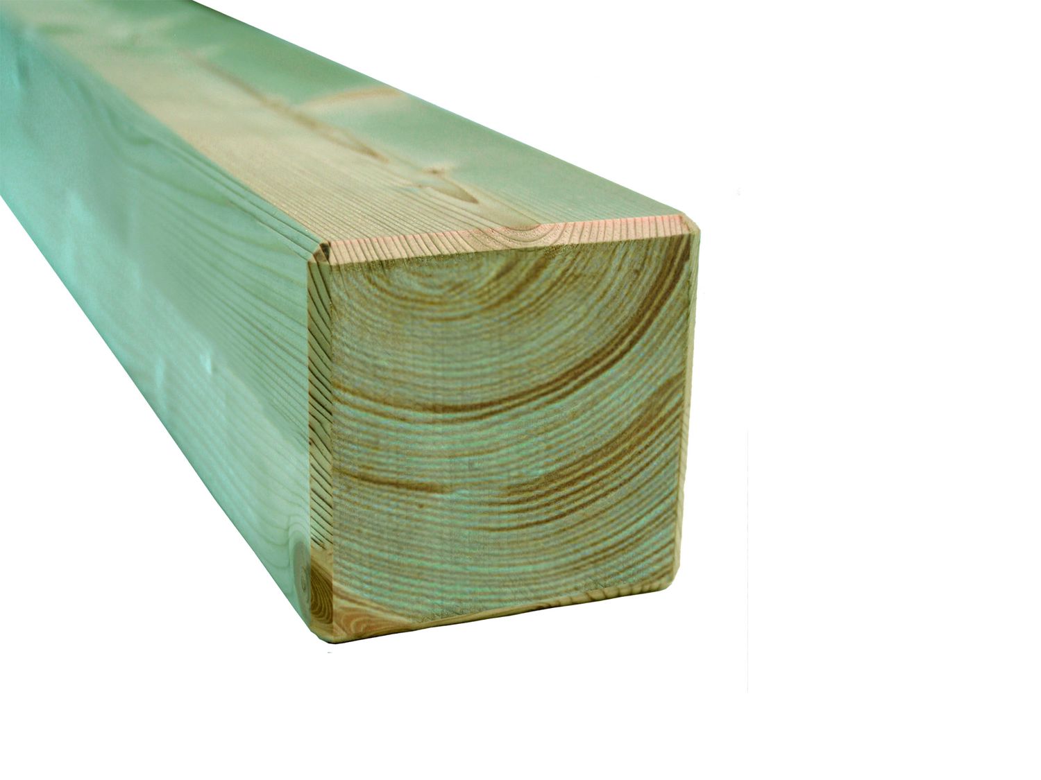 Poteau bois lamellé collé 90x90x1000 mm traité au choix