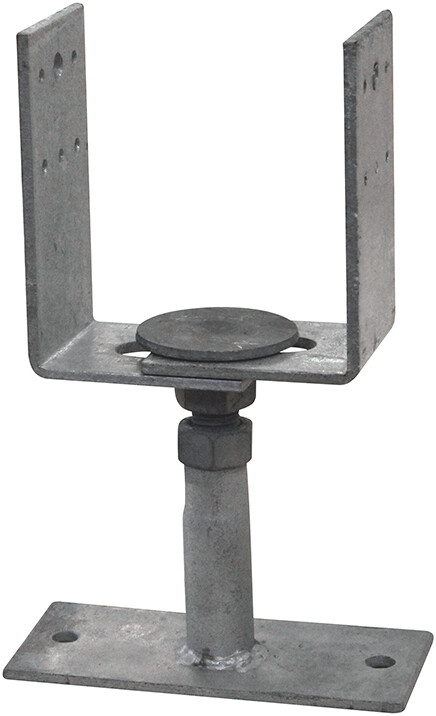 Fixation au sol pour carport