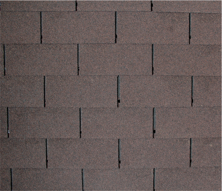 Shingles marron, 1 paquet=3m2