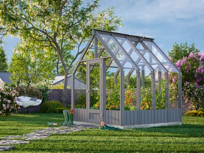 SERRE EMILIA 5,4 m2 en bois 18 mm traité au choix