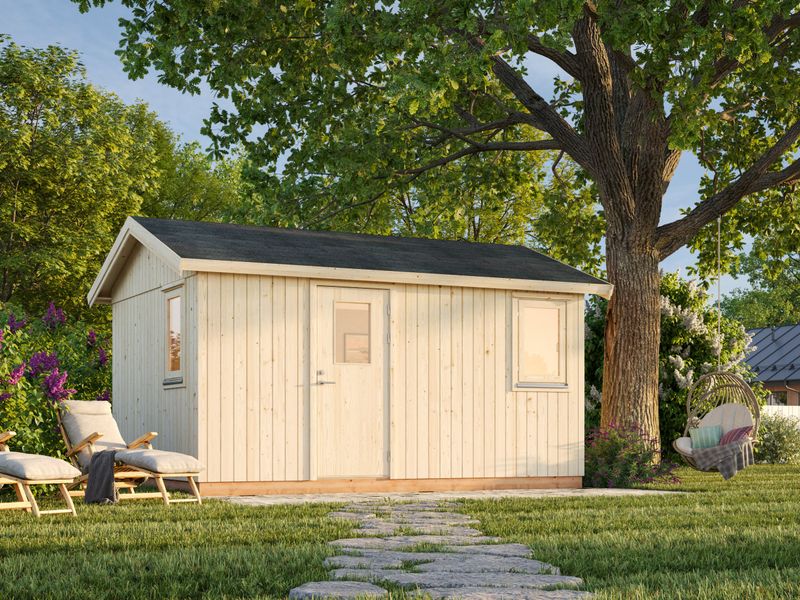 TINY HOUSES Hedwig 13,6 m2 avec plancher traité Naturel