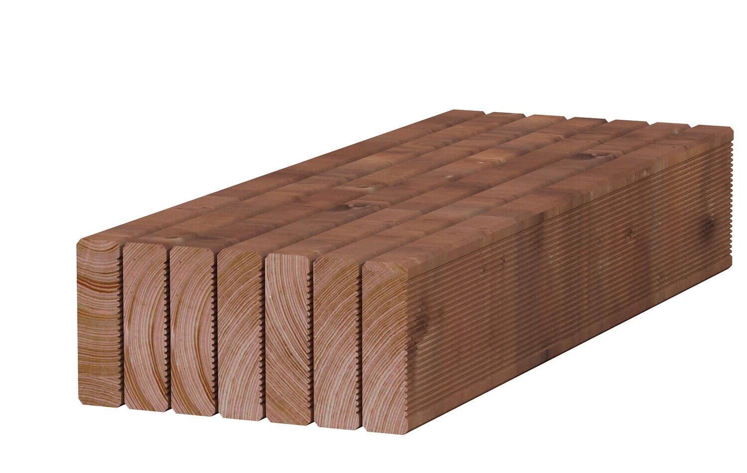 Plancher extérieur Connect BIANCA ou LENNA 8.3 m2 / Betty  9.0 m2 Autoclave Marron