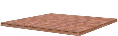 Plancher extérieur Connect BIANCA ou LENNA 8.3 m2 / Betty  9.0 m2 Autoclave Marron