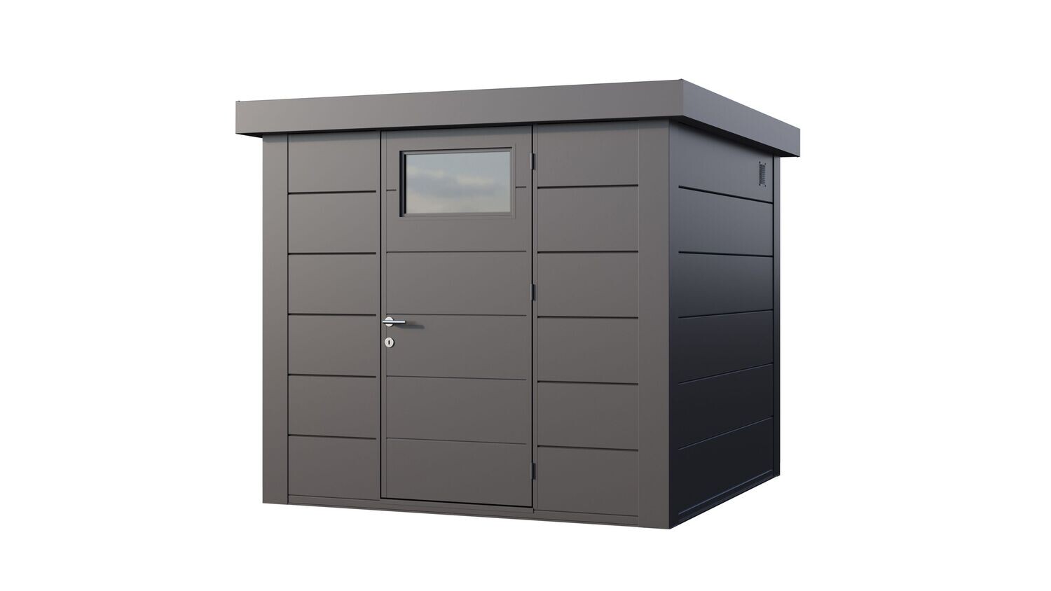 Abri de jardin en acier Eleganto 2424 de 5,7 m²