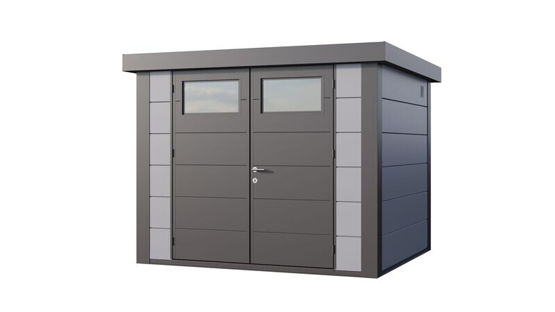 Abri de jardin en acier Eleganto 2724 de 6.4 m²