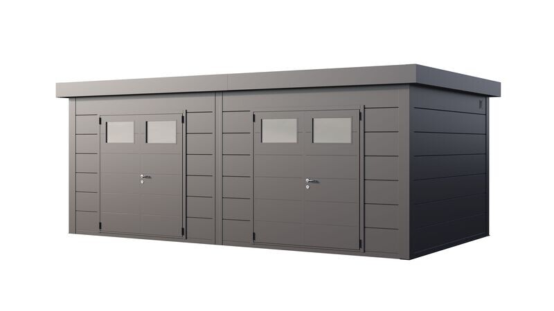 Abri de jardin en acier DUO  3336  2x11.7m2