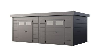 Abri de jardin en acier DUO  3336  2x11.7m2