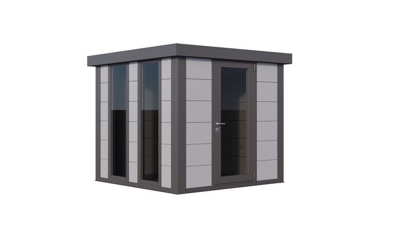 Abri de jardin en acier Luminato 2424 de 5,7 m²