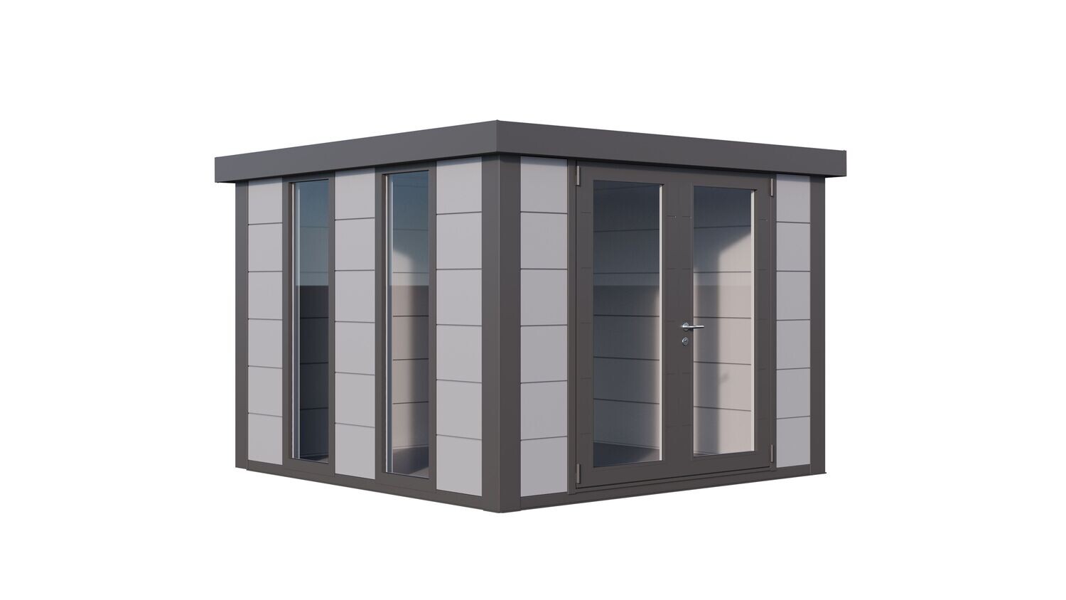 Abri de jardin en acier Luminato 3030 de 8,9 m²