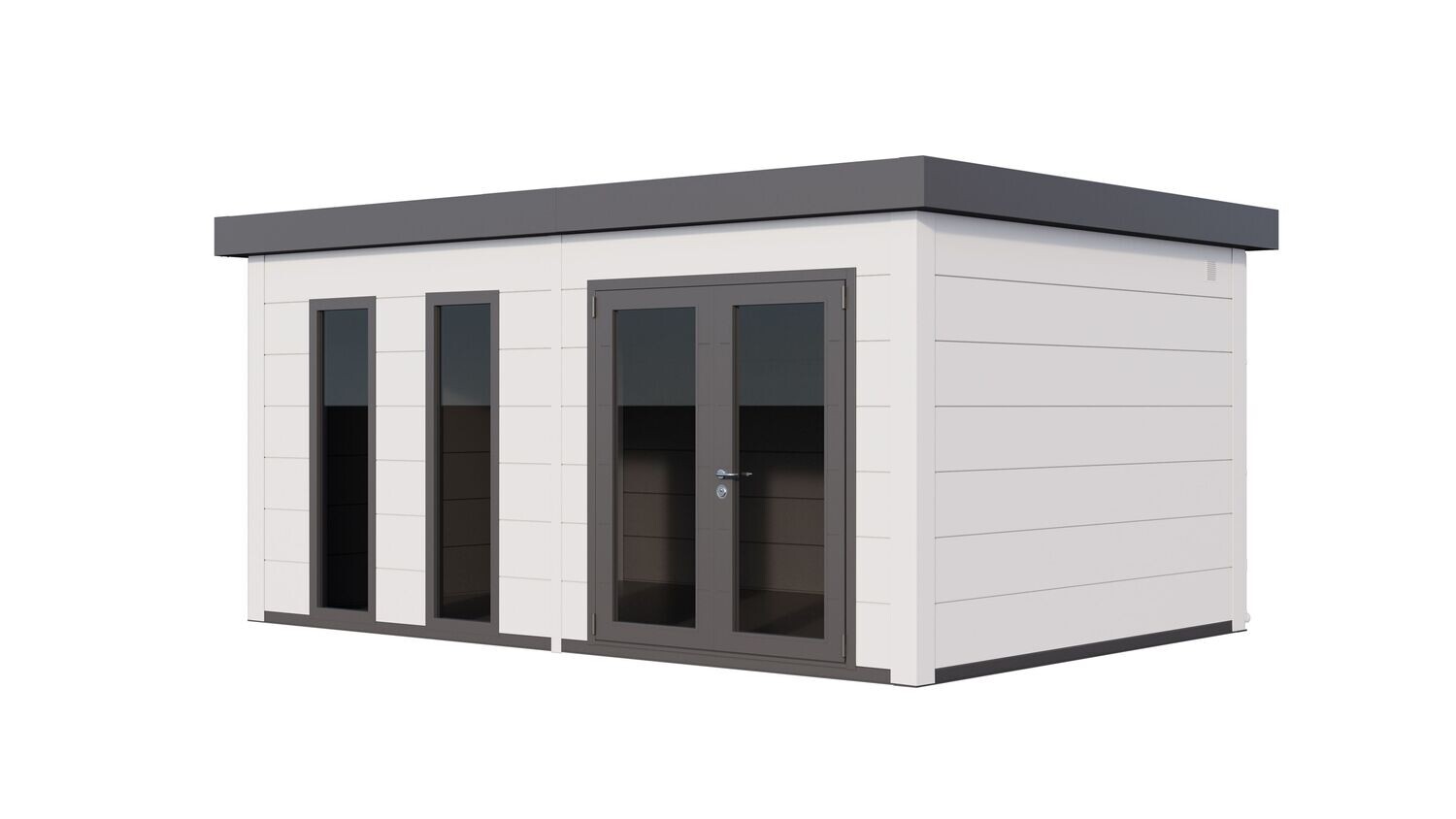 Abri de jardin en acier Luminato 5436+ de 19,3 m²