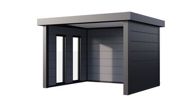 Pavillon de jardin en acier Singolo 3630 10.7m² au choix