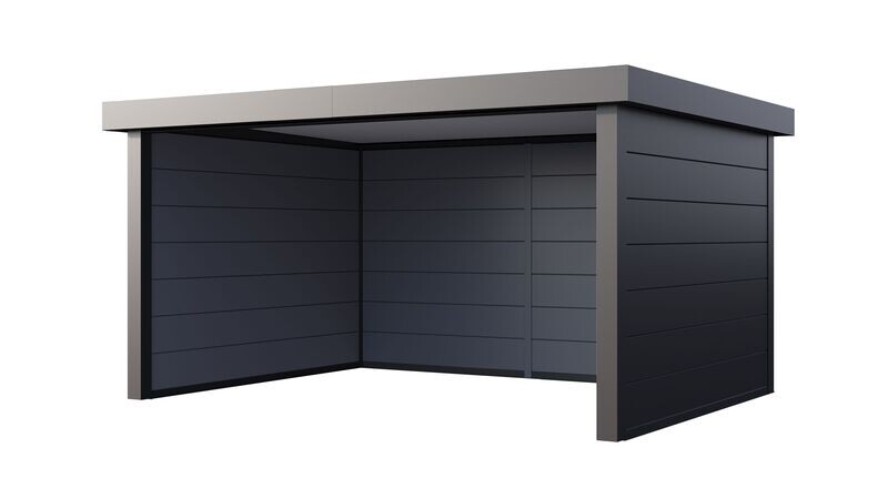 Pavillon de jardin en acier Singolo 4836 17.11m² au choix