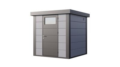 Abri de jardin en acier Eleganto 2121 de 4,3 m² au choix