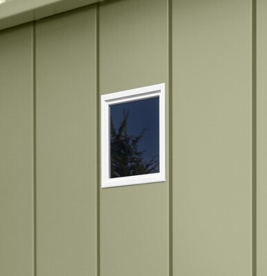 Abri de jardin Berry Classic à toit en appentis 7 m2 Type 2 en metal avec 1  portillon au 2 portillons