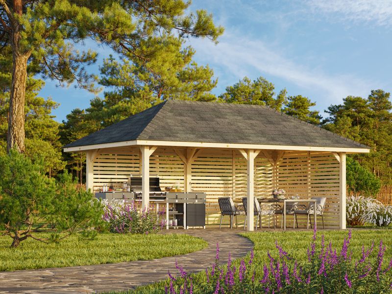 Connect Bianca 16.6 m2 SET 109 en bois traité au choix
