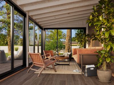 Jardin d'hiver LUMI 16,2 m2 SLIDE PLUS avec portes coulissantes traité au choix