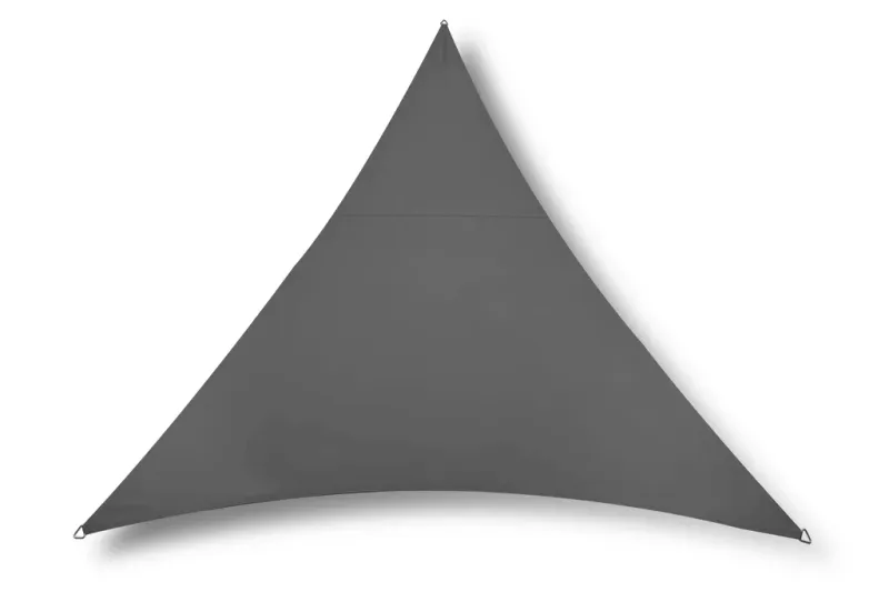 Voile d'Ombrage RIVAGE Triangulaire 3,60 m de côté - Fabriqué en France couleur Ardoise ou Grège