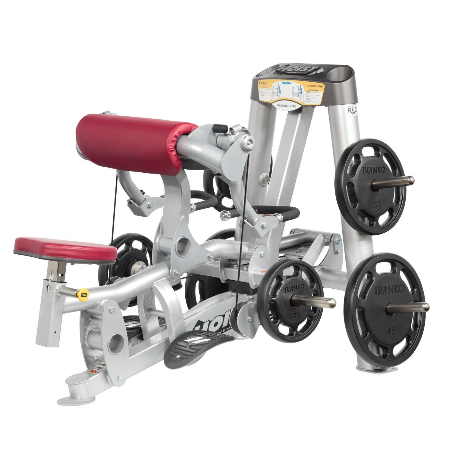 HOIST ROC-IT Plate Loaded Bicep Curl