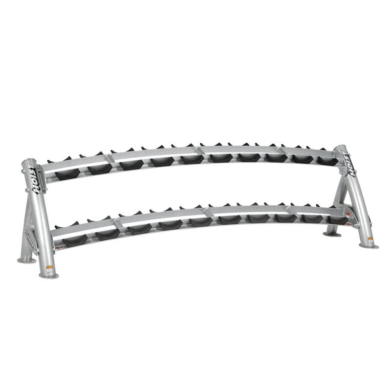HOIST 2-Tier Horizontal Dumbbell Rack