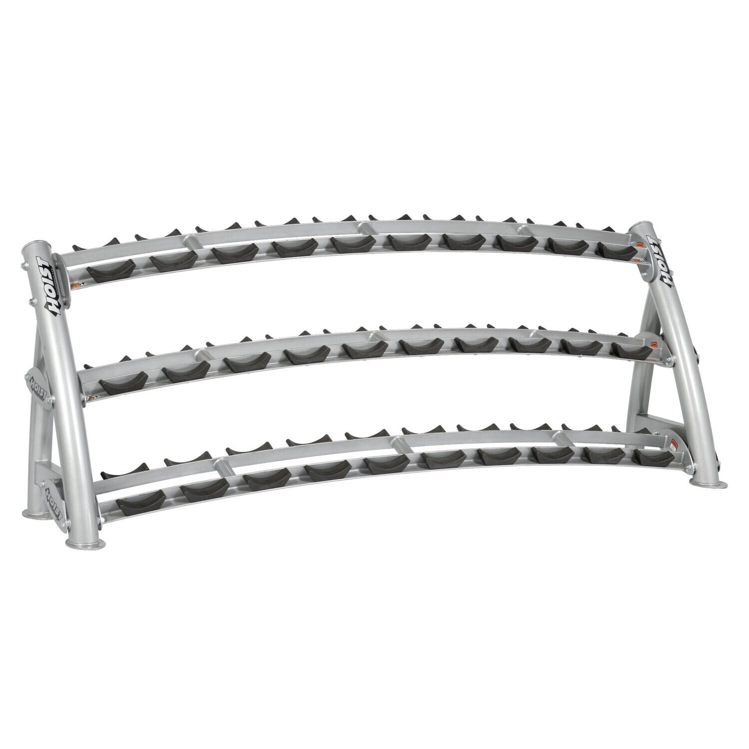 HOIST 3-Tier Horizontal Dumbbell Rack