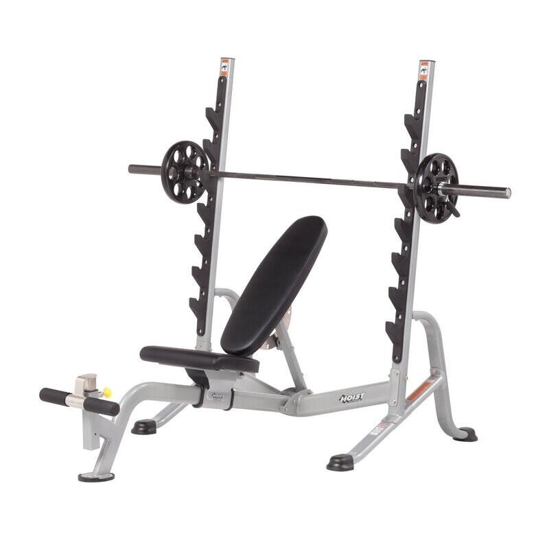 HOIST HF-5170 7 Position Flat/Incline/Decline Olympic Bench