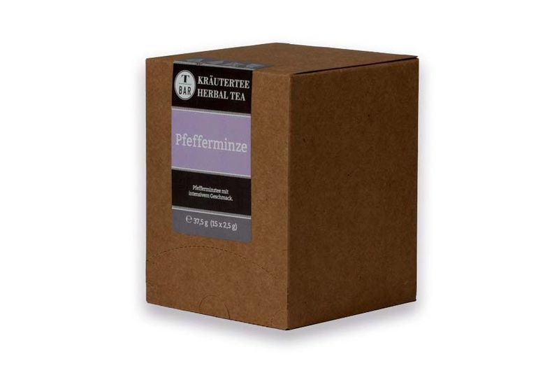 Pfefferminze, geschnitten