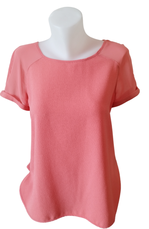 Tee-shirt rose Promod T. 38-40 / M-L