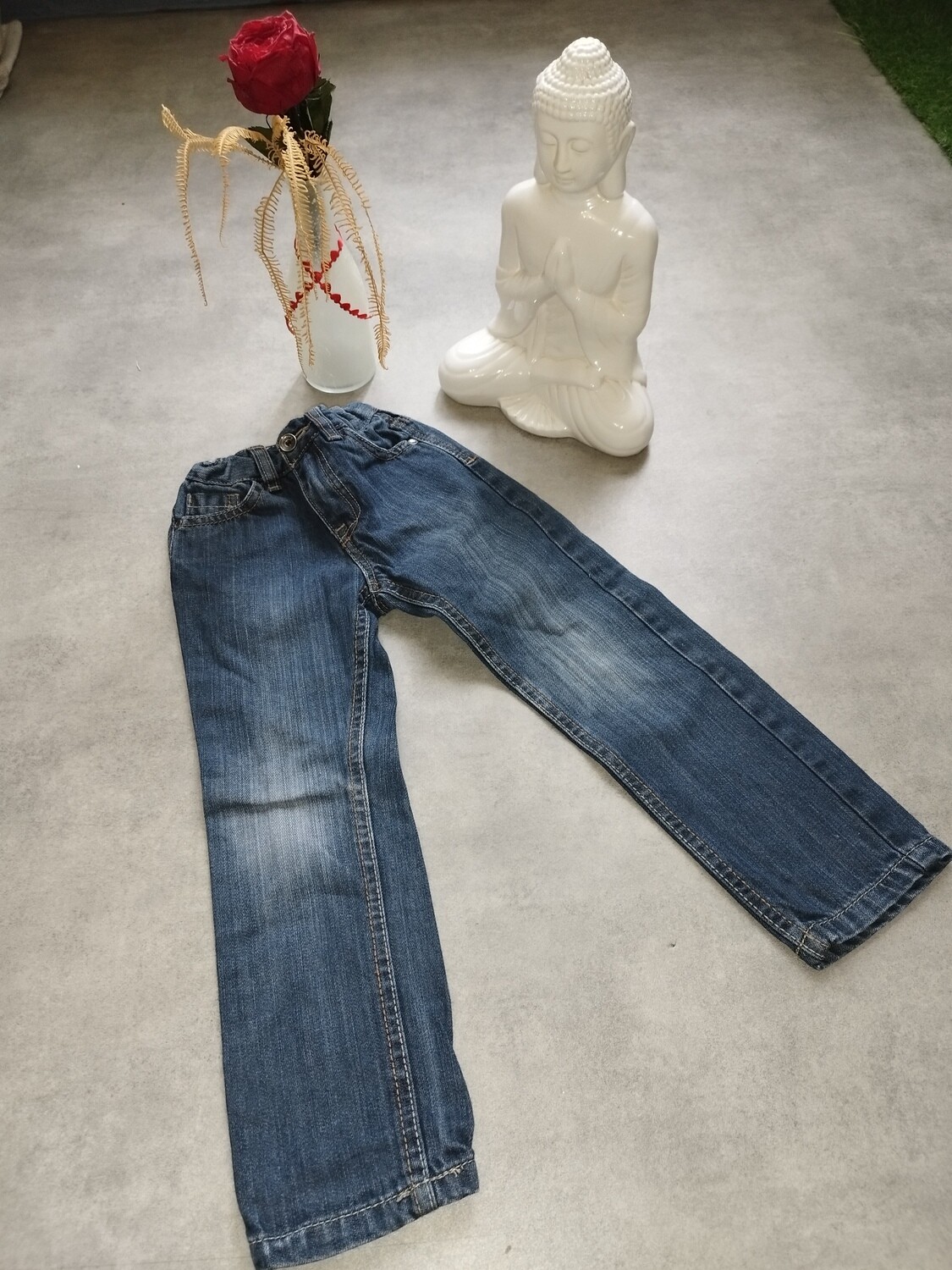 Jeans bleu marine T. 3 ans