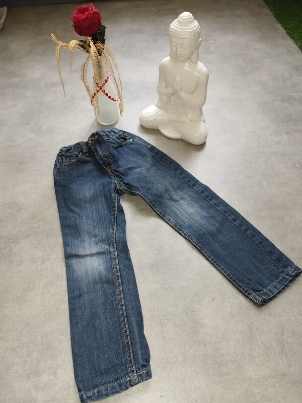 Jeans bleu marine T. 3 ans