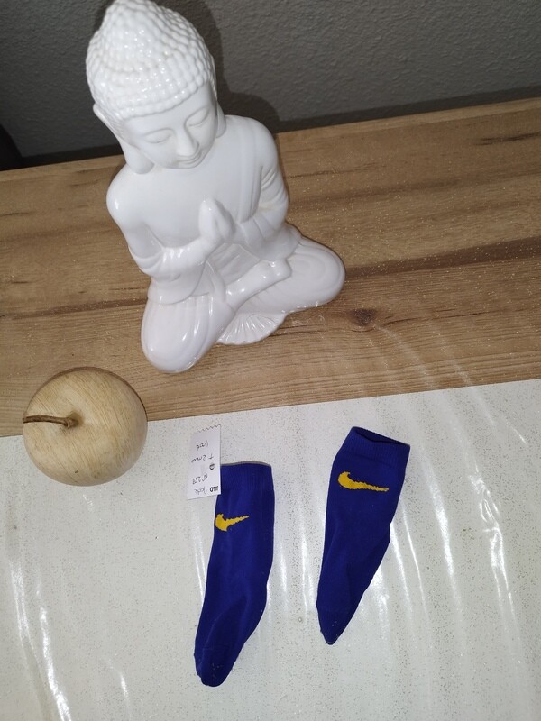 chaussette bleu Nike T12 mois