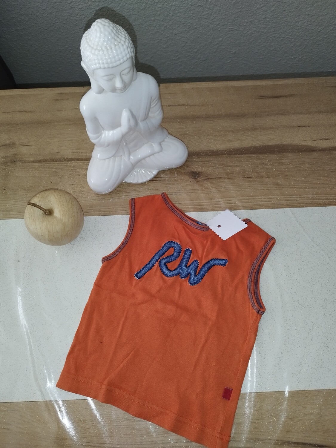 Débardeur orange rw T. 4-5 ans