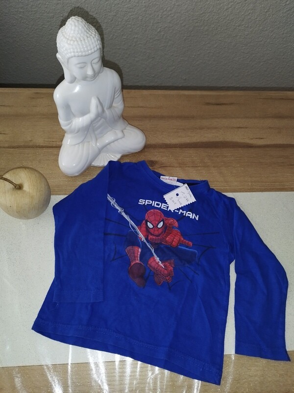 Tee-shirt Spiderman manche longue T. 4 ans