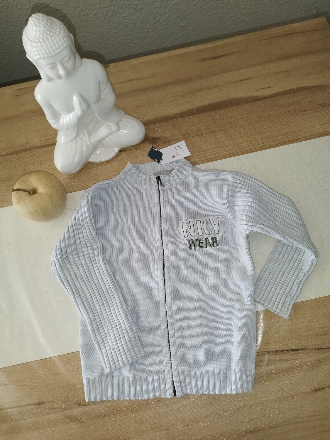 Gilet bleu nky wear T. 4 ans