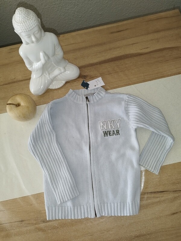 Gilet bleu nky wear T. 4 ans