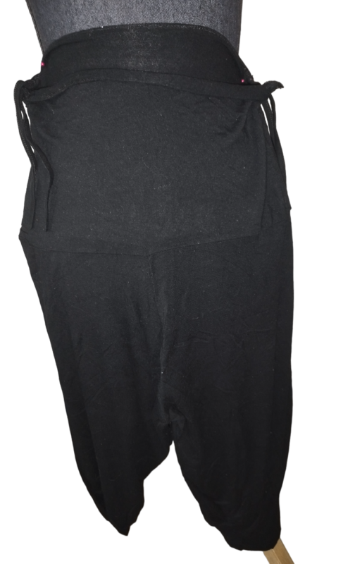 pantalon noir fluide taille unique