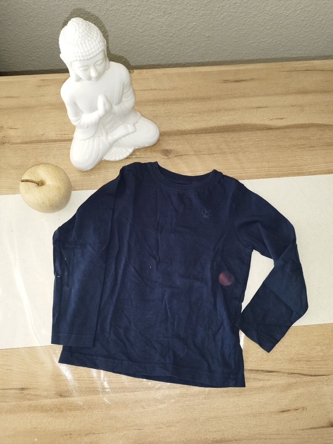 Tee-shirt manche longue bleu T. 5 ans