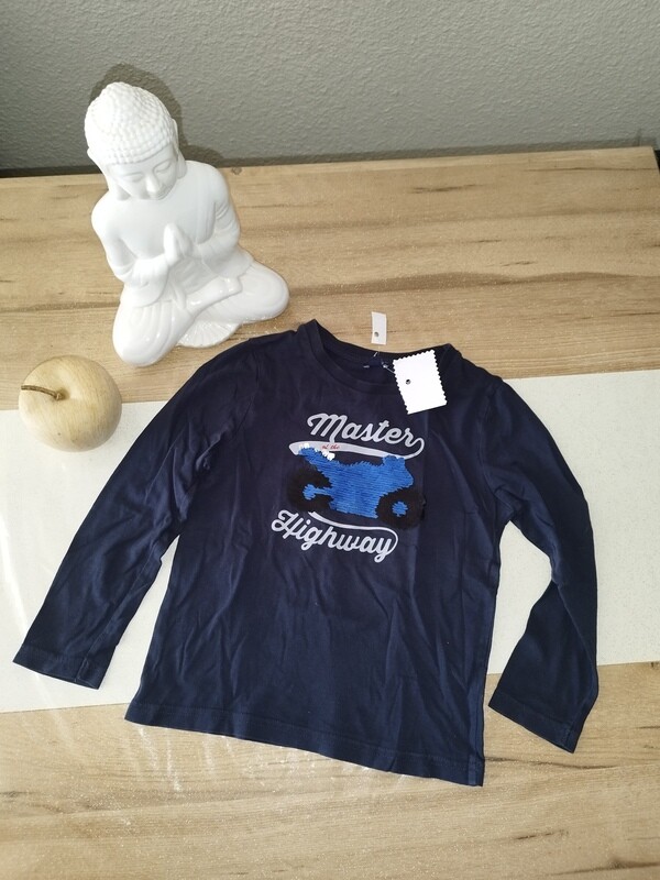 Tee-shirt manche longue paillette T. 6 ans