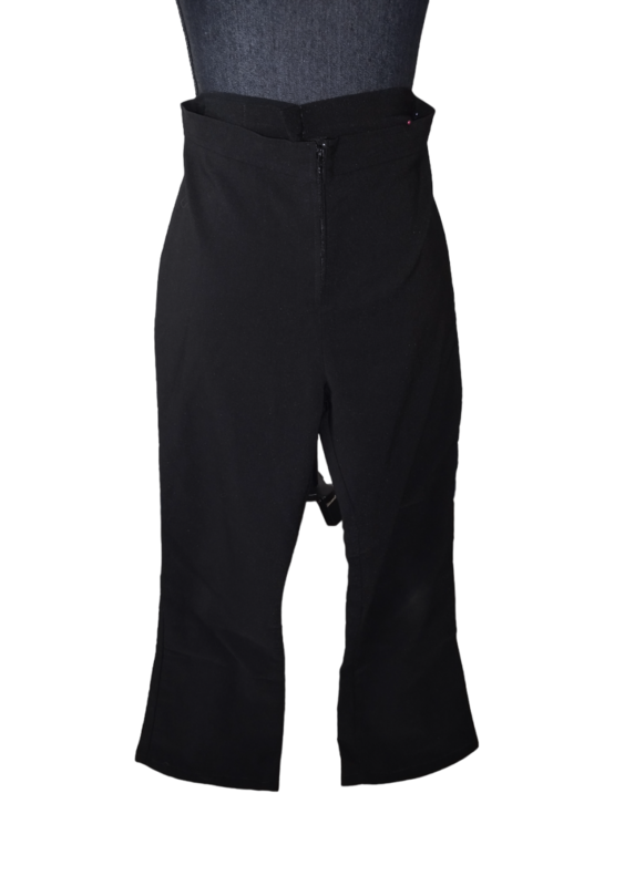 Pantalon noir pate d éléphant T. 36-S