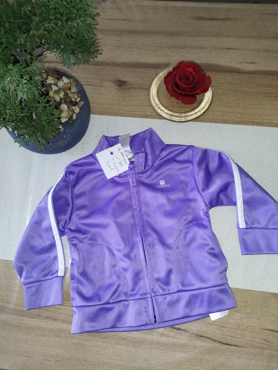 Veste violette T. 12 mois