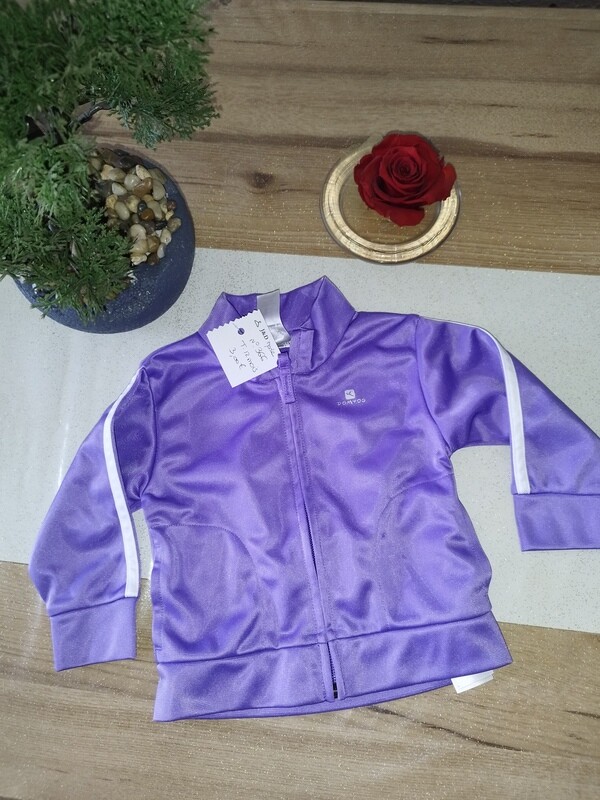 Veste violette T. 12 mois