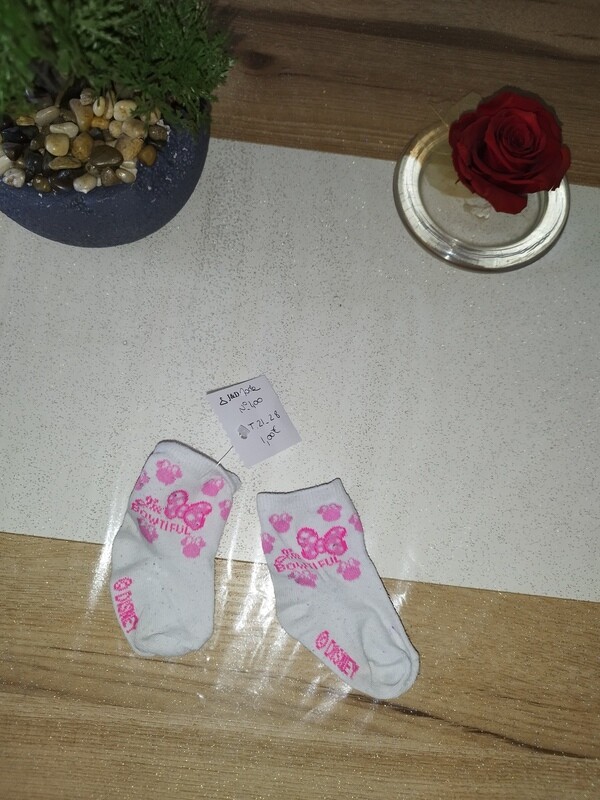 Chaussette blanche Minnie Taille 21-28
