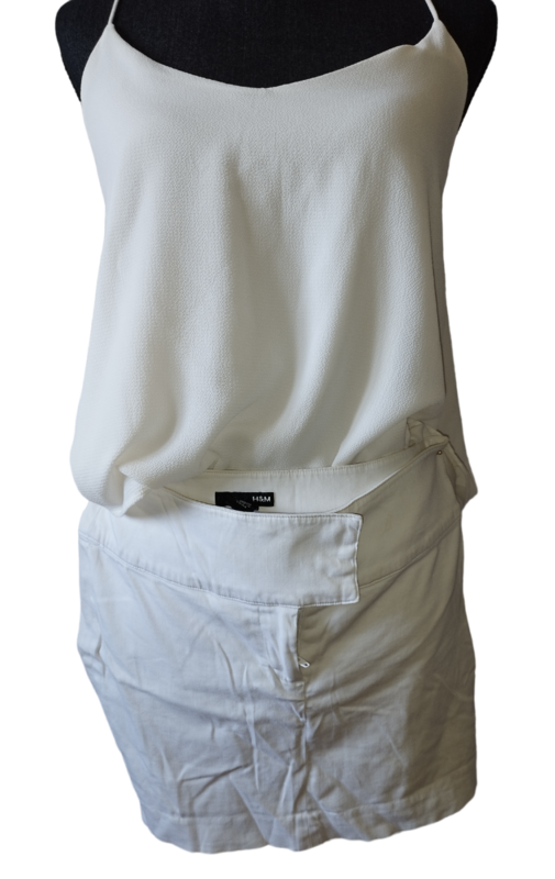 Jupe blanche h&amp;m T. 36