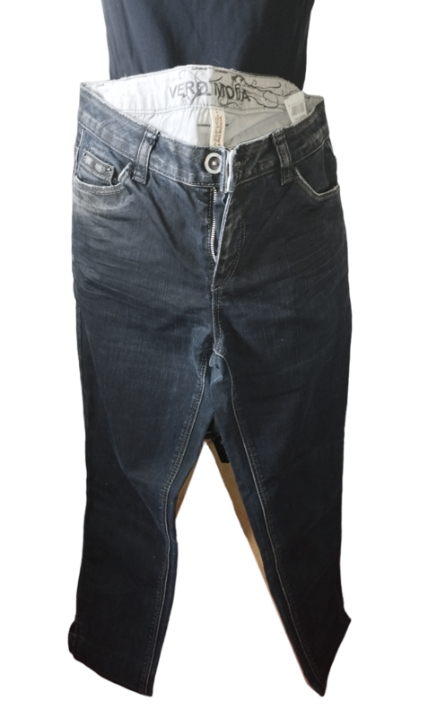 Jeans bleu foncé droit T.38